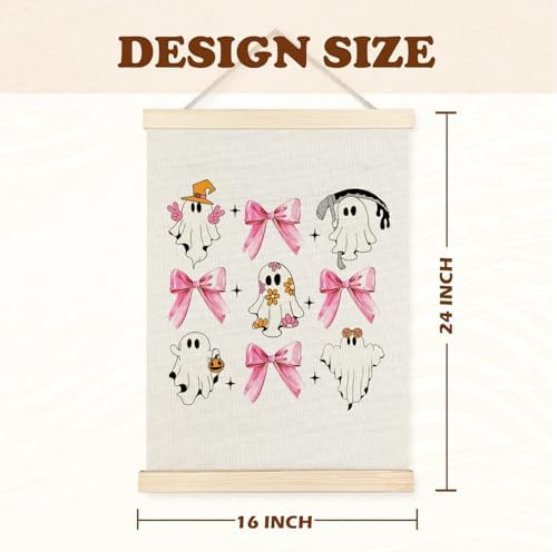 Supwhd Cute Halloween Ghosts Wall Art - Image 6