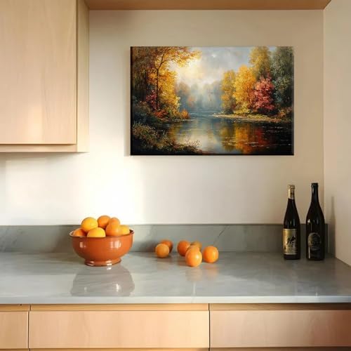 Serene Landscape Canvas Wall Art - Image 7