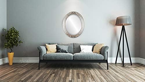 OVALCREST Oval Beveled Wall Mirror - Image 3