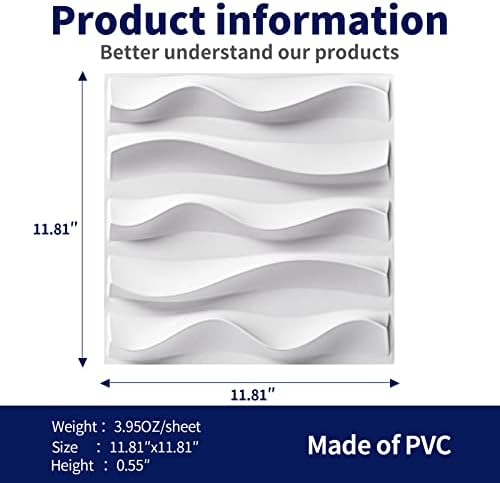 Art3dwallpanels 3D Wall Panels, 33 Pack - Image 2