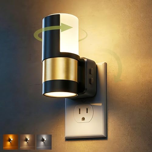 L LOHAS LED Night Lights Plug into Wall, Dimmable Plug in Night Light by LLOHASLED