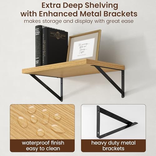 Axeman Deep Floating Shelves - Image 5