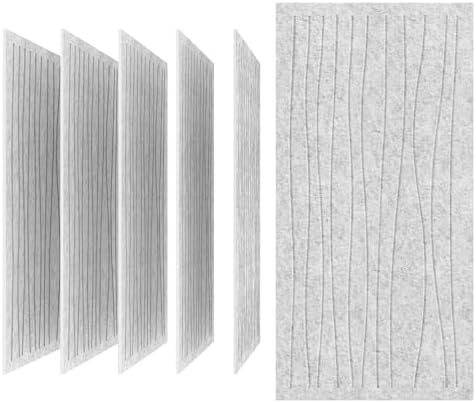 6 Pack Acoustic Wall Panels, 47.2"x23.6" Sound Proof Panels by UMIACOUSTIC
