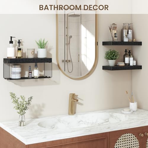 Acovy 16in Bathroom Floating Shelves - Image 5