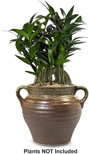 Dahlia Ceramic Vertical Wall Hanging Succulent Planter Flower Pot, Style 3 - Image 2