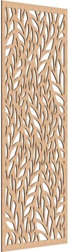 Ortonville Decorative Pierced Fretwork Wood Wall Panels, 37 3/8"W x 94 3/8"H x by EkenaMillwork