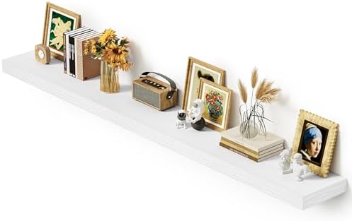 Vivelove Deep Floating Shelves 72x12” Set of 1 by VIVELOVE