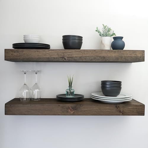 Urbandi Modern Floating Shelves 3 Inches Thick - Image 4