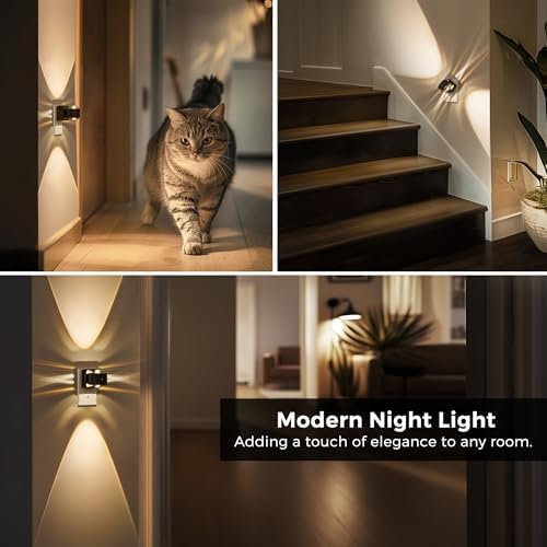 L LOHAS LED Night Light Projector, Night Lights Plug into Wall Light Sensor - Image 5