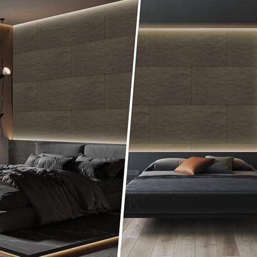 3D Faux Stone PU Wall Panels for Interior Decor, 4 Pieces - Image 5