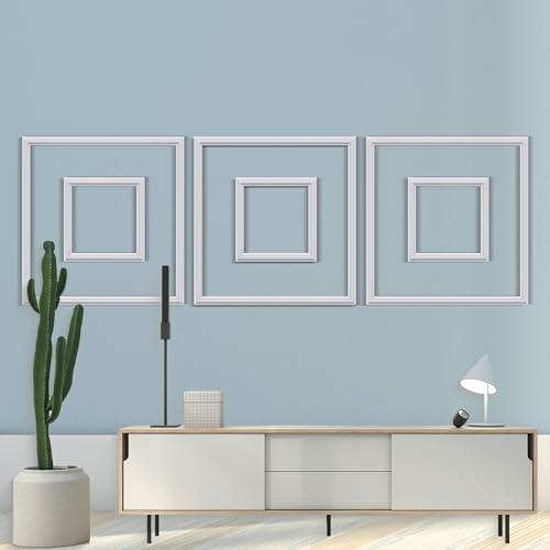 3 Set Panels Peel and Stick Premade Wainscoting Accent Wall Panels - Image 7
