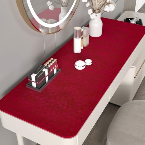 CHIHUT 12"x100" Self Adhesive Red Velvet Drawer Liner Sheets - Image 4
