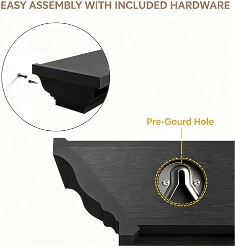 SRIWATANA 24 Inch Floating Shelves - Image 5