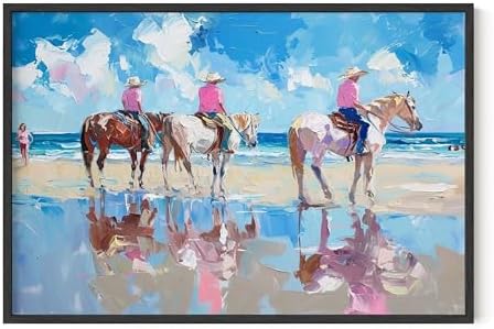 HAUS AND HUES Coastal Cowgirl Room Decor by HausandHuesArtPrints