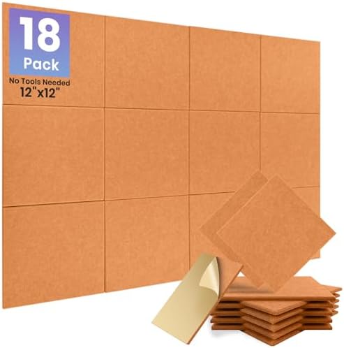 Focusound 18 Pack Sound Proof Panels by Focusound