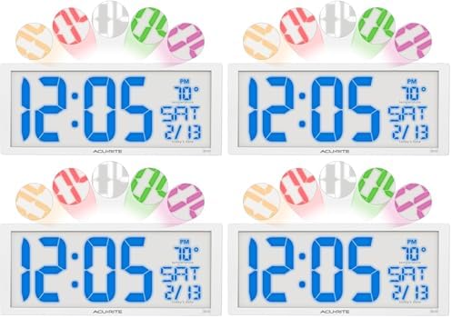 AcuRite 14.5" Oversized, Day of the Week, and Date by AcuRite