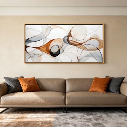 KLAKLA Abstract Wall Art Framed Modern Picture - Image 2