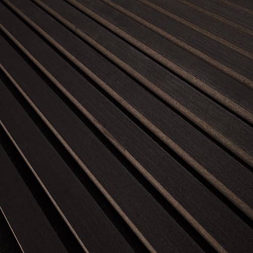 MSI Acoustic Slat Panel 9.5in. x 94.5in. Ebony Wood Panel Accent Wall Tile - Image 7