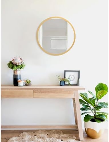 JJUUYOU Wall Mirror 24 Inch Round Wall Mirror - Image 5