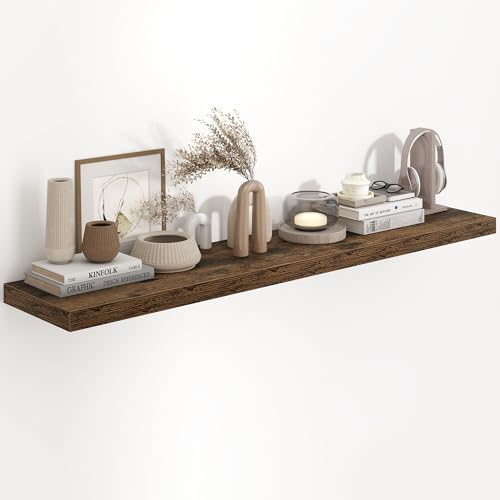 Fun Memories 55 Inch Long Floating Shelves by FunMemories
