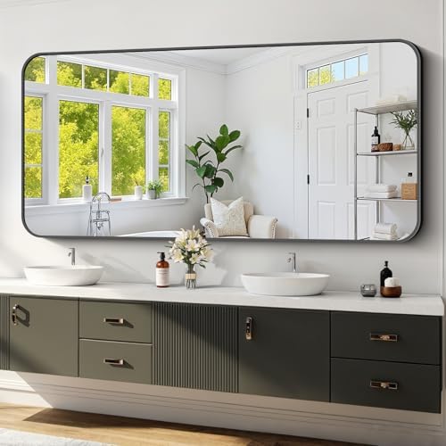 Koonmi Bathroom Wall Mirror, 30x71 Inch Large Vanity Mirror by KOONMI