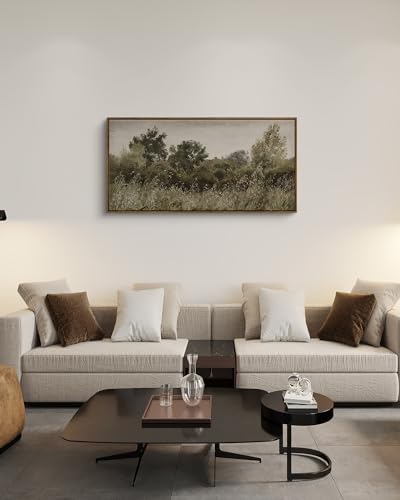 InSimSea Extra Large Framed Vintage Wall Art, Rustic Landscape - Image 4