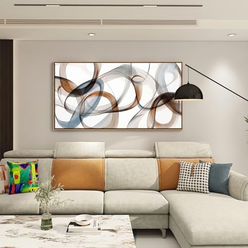 Large Wall Art - Framed Canvas Wall Art Abstract Wall Decor - Image 4