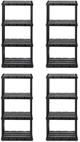 Gracious Living Knect-A-Shelf 4-Shelf Light-Duty Storage by GraciousLiving
