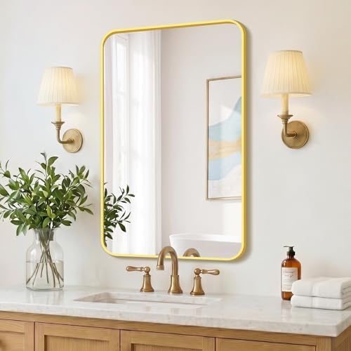 FICTOR Bathroom Mirror for Over Sink by FICTOR