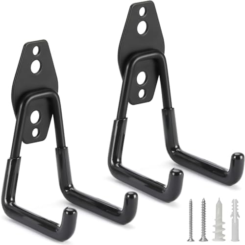 2 Pack Heavy Duty Garage Hooks Storage Organizer Wall Mount Power and Garden by LUPYJI