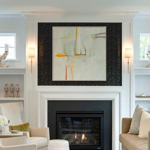 LEVOWAY 33 Pack 3D Wall Panels for Interior Wall Decor, 11.8''x11.8'' Black - Image 4