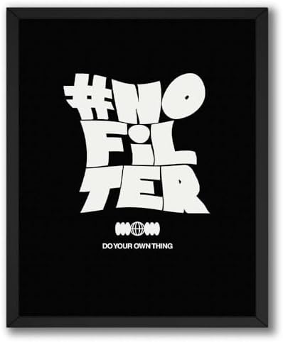 InkFlow Posters No Filter Canvas Poster by InkFlowPosters