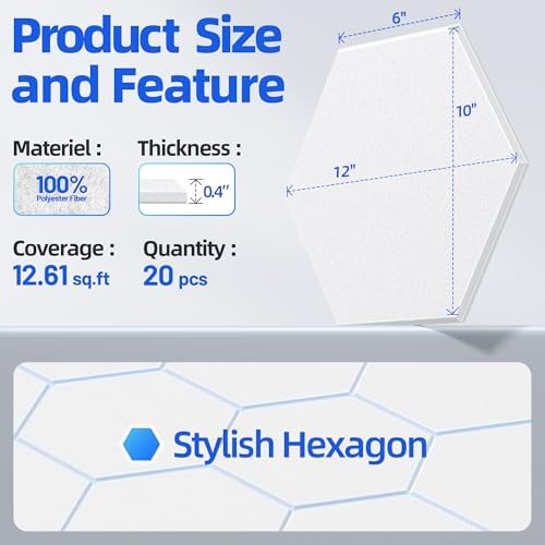 Self-Adhesive Acoustic Panels High Density Sound Proof Foam Panels - Image 5