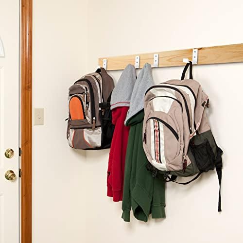 Folding Coat Hooks White Wall Hooks - Image 7