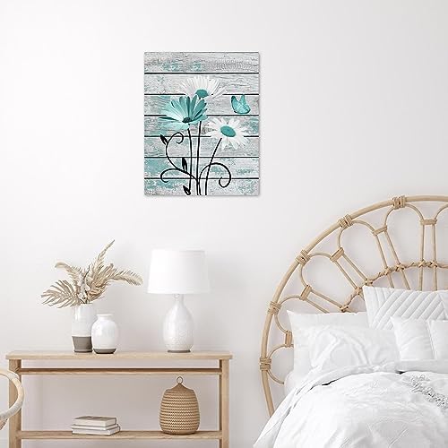 HVEST Farmhouse Floral Wall Art - Image 4