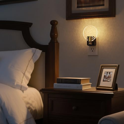 DORESshop LED Night Light, Decorative Bubble Night Light Plug Into Wall - Image 5