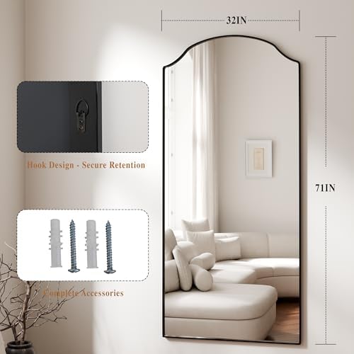 BEAUTYPEAK 71"x32" Full Length Mirror - Image 5