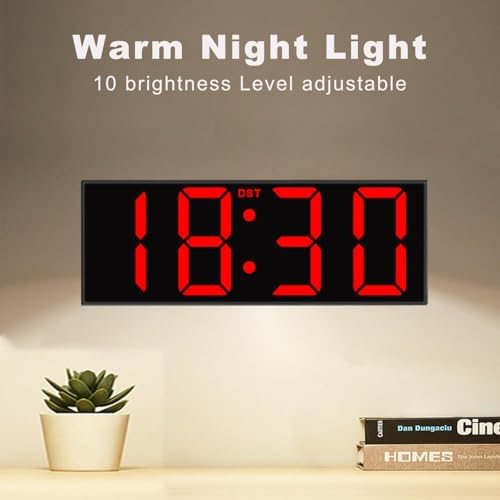 JALL Digital Wall Clock Large Display - Image 4