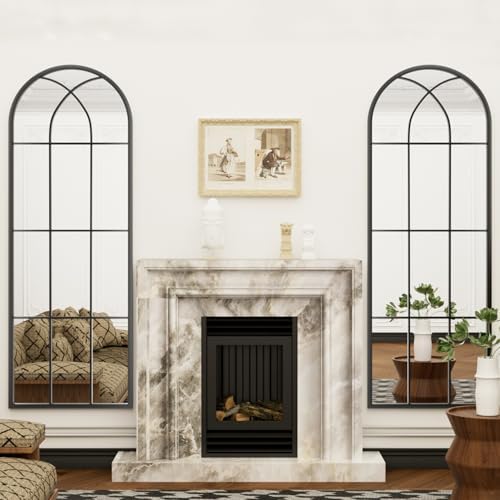 Dewfig Arched Full Length Mirror - Image 4