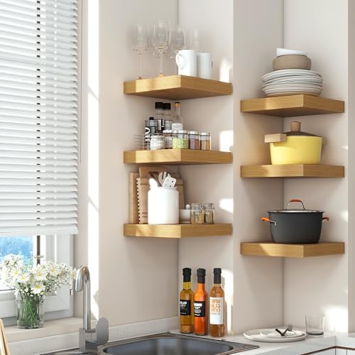 Venusmiles 12"x12" Square Floating Shelves - Image 2