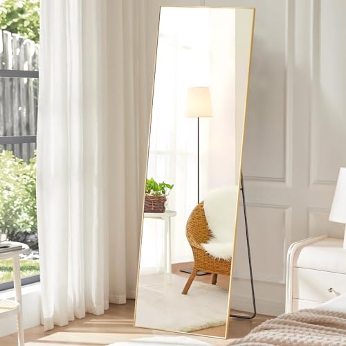 DUMOS Full Length Mirror with stand, Standing Full Body Mirror with by DumosLifestyle
