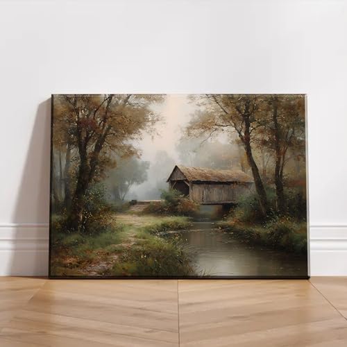 Serene Landscape Canvas Wall Art - Image 2