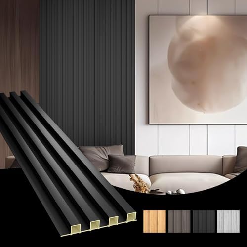 OUZUGIE WPC Acoustic Slat Wall Paneling by OUZUGIE