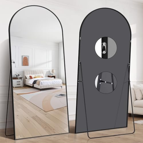76"x34" Arched Full Length Mirror, Large Floor Mirror - Image 2