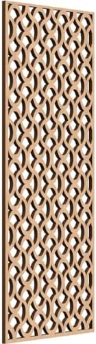 Resort Decorative Pierced Fretwork Wood Wall Panels, 13 3/8"W x 34 3/8"H x 3/8"T by EkenaMillwork