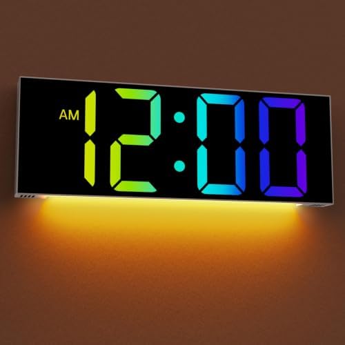 JALL Digital Wall Clock Large Display by JALL