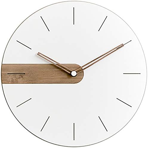 Stephanie Imports Modern Minimalist Exposed Wood Silent Wall Clock by StephanieImports