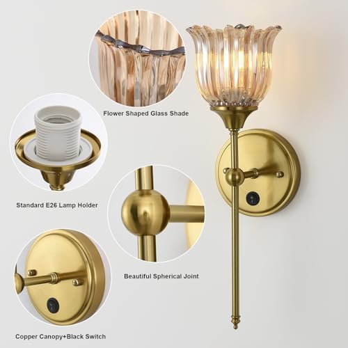 Modern Wall Sconces Set of 2 - Image 3