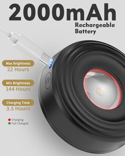 3.3" Picture Lights for Wall Spotlight, 2000mAh Rechargeable - Image 5
