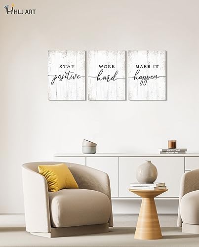 Inspirational Quotes Office Wall Art: Motivational Poster Positive Sayings - Image 6